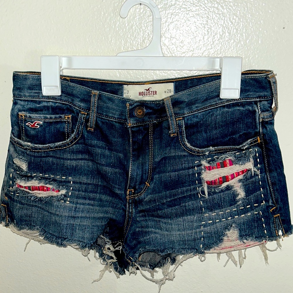 Hollister denim shorts